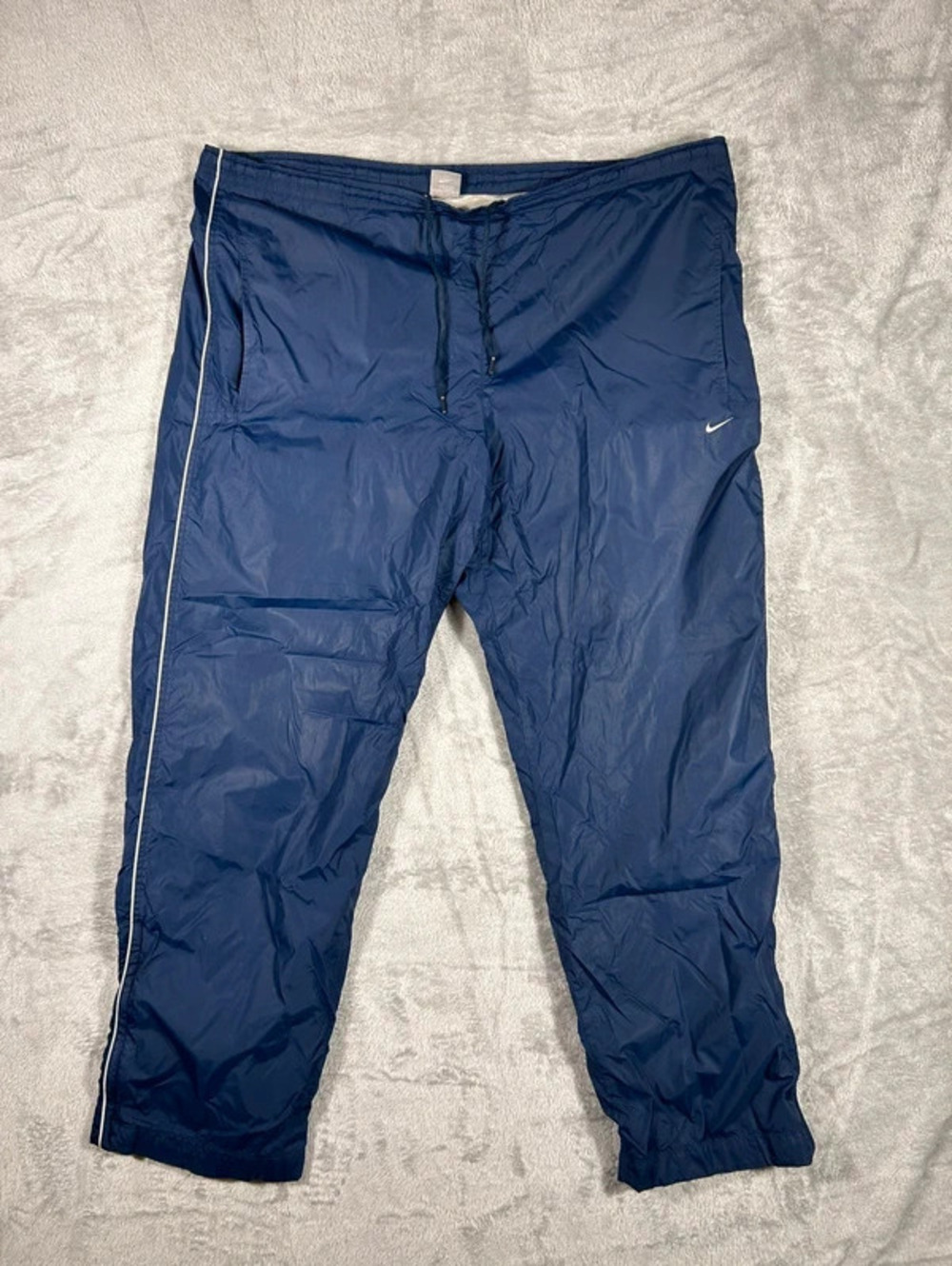 vintage nike track pants navy blue size XXL